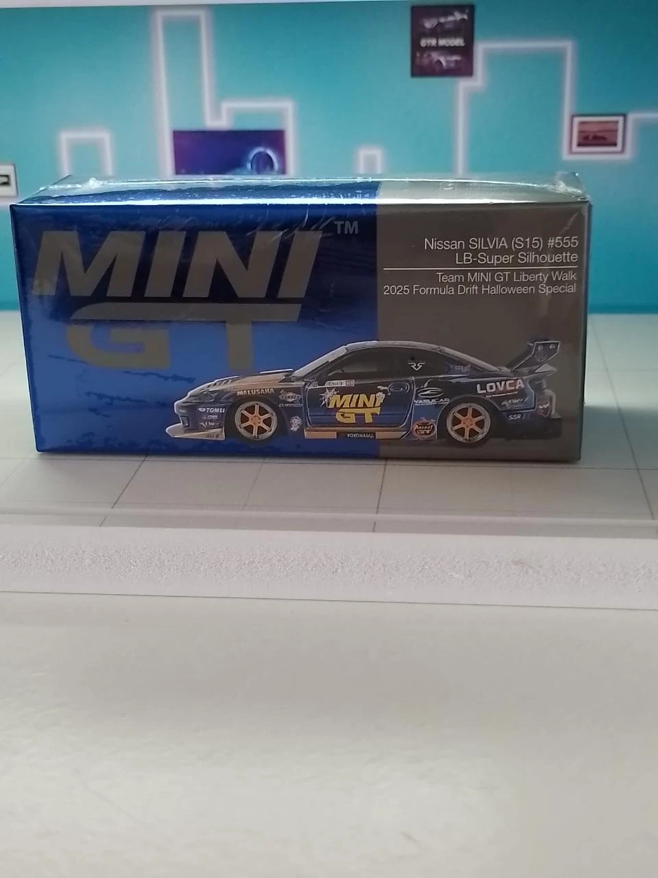 Mini GT 1/64 MGT1185 Nissan Silvia (S15) #555 LB-Super Silhouette Halloween – photo 2